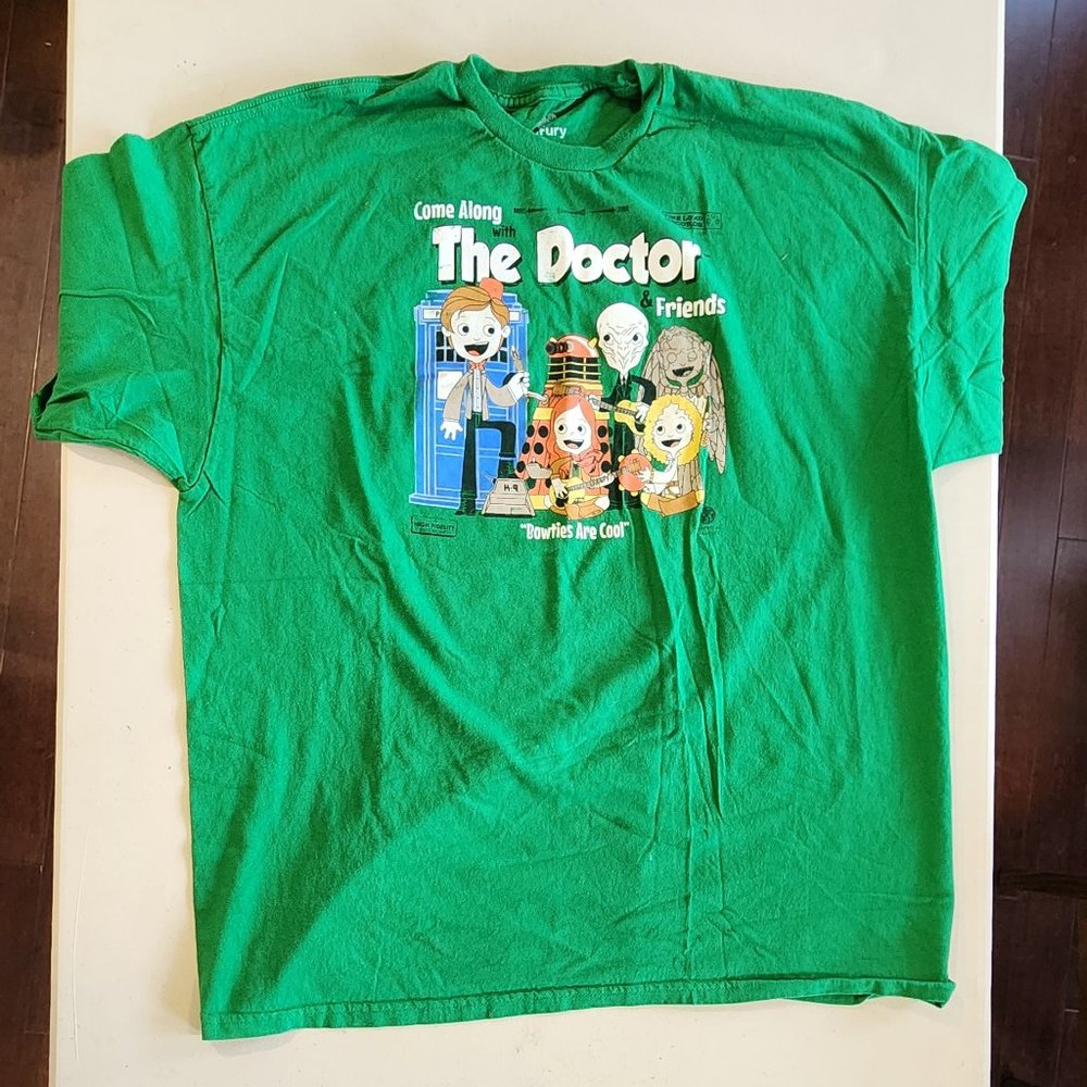Doctor Who Tee Fury Matt Smith 11th Doctor Doctor and Friends Tshirt